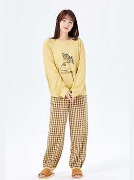 圓領(lǐng)家居服